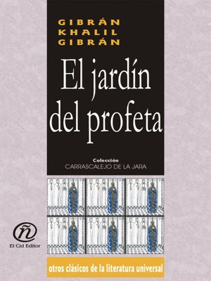 cover image of El jardín del profeta
